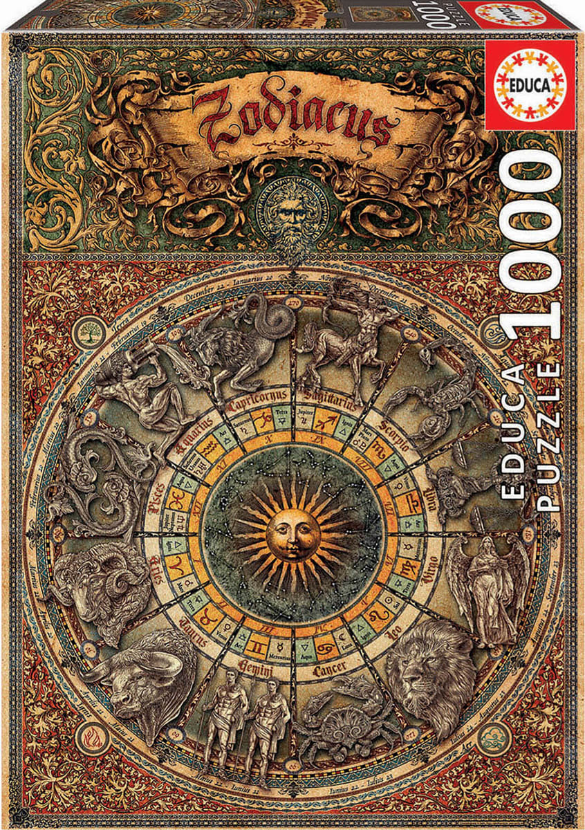 Zodiac - 1000 Piece Jigsaw Puzzle by Educa | Puzzle Warehouse