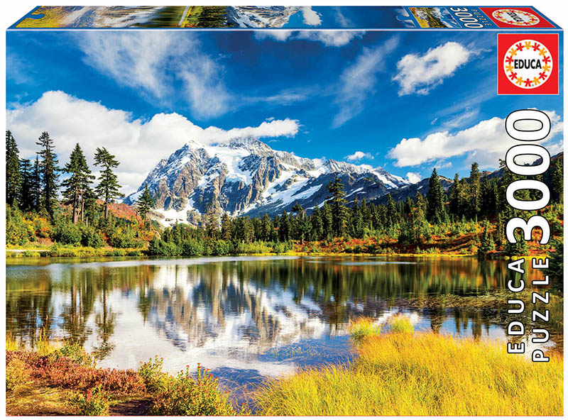 Mount Shuksan, Washington, USA Landmarks & Monuments Jigsaw Puzzle