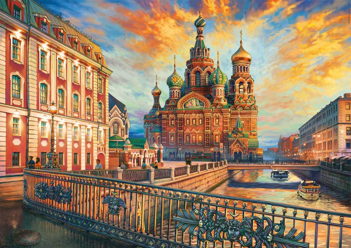 Saint Petersburg - Scratch and Dent Travel Jigsaw Puzzle