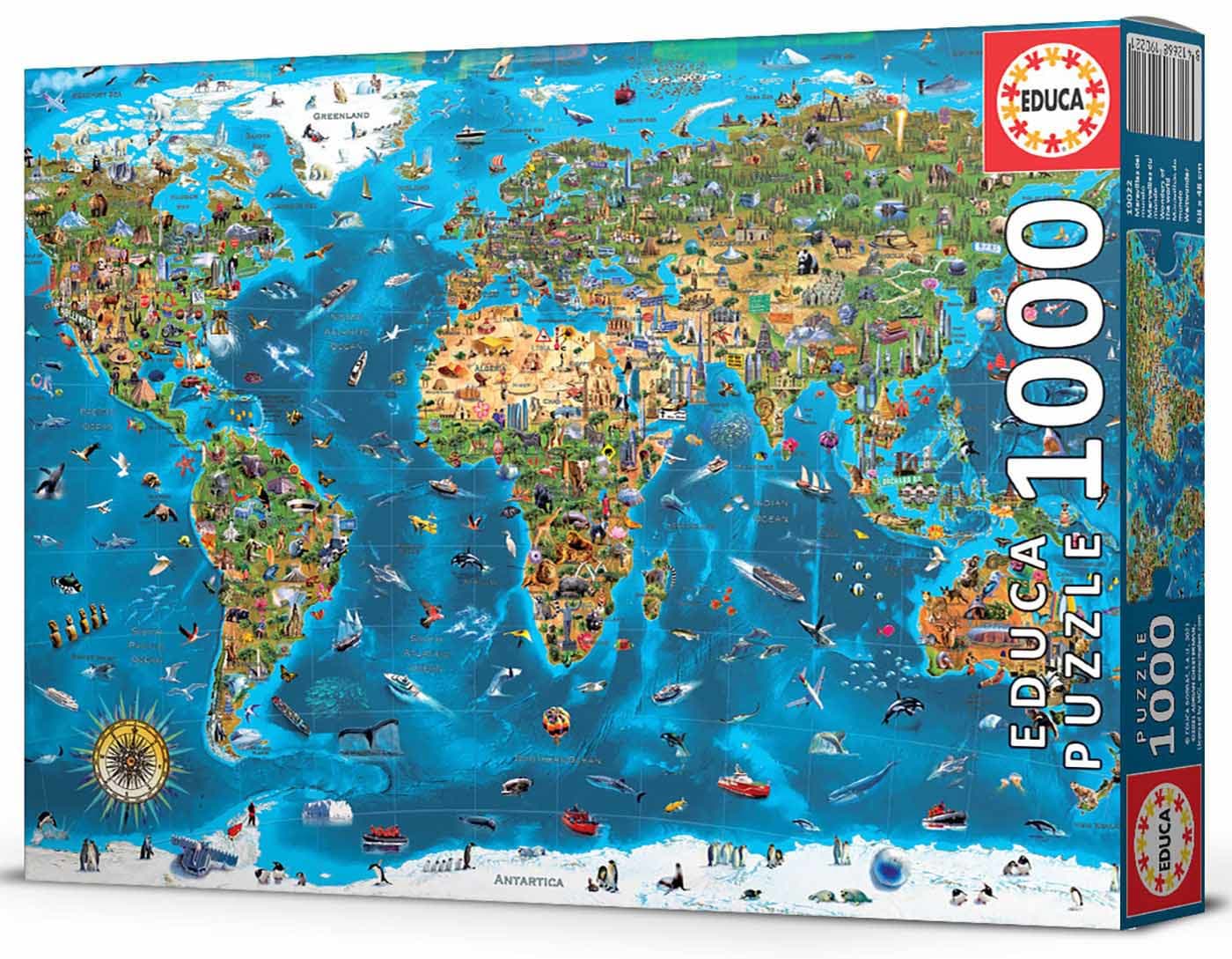 Wonders of the World Maps & Geography