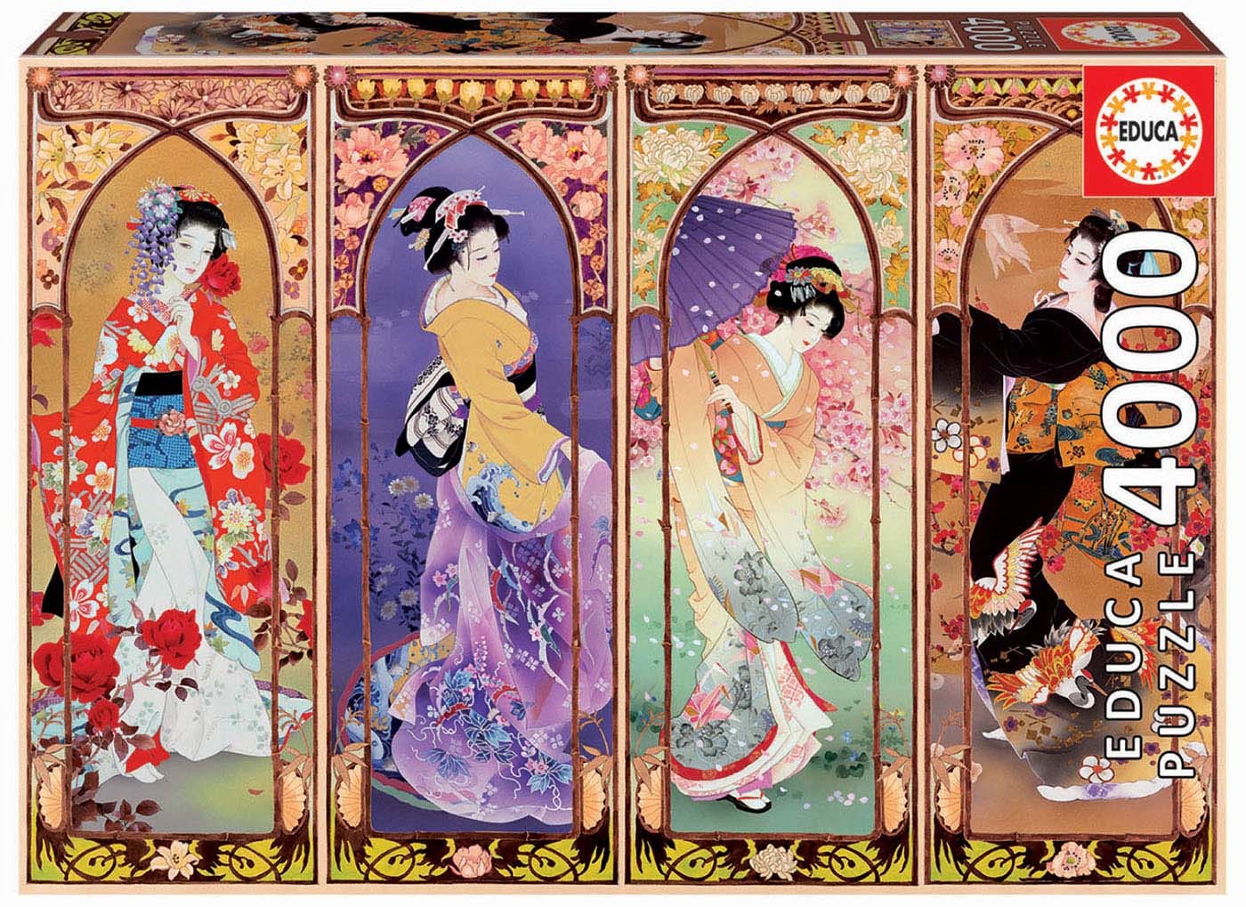 Japanese Collage - 4000 Piece Jigsaw Puzzle by Educa