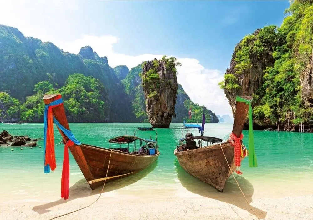 James Bond Island Thailand Boat