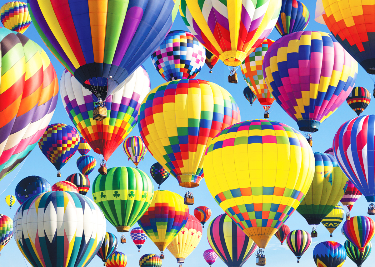 Beautiful Balloons - Scratch and Dent Hot Air Balloon Jigsaw Puzzle
