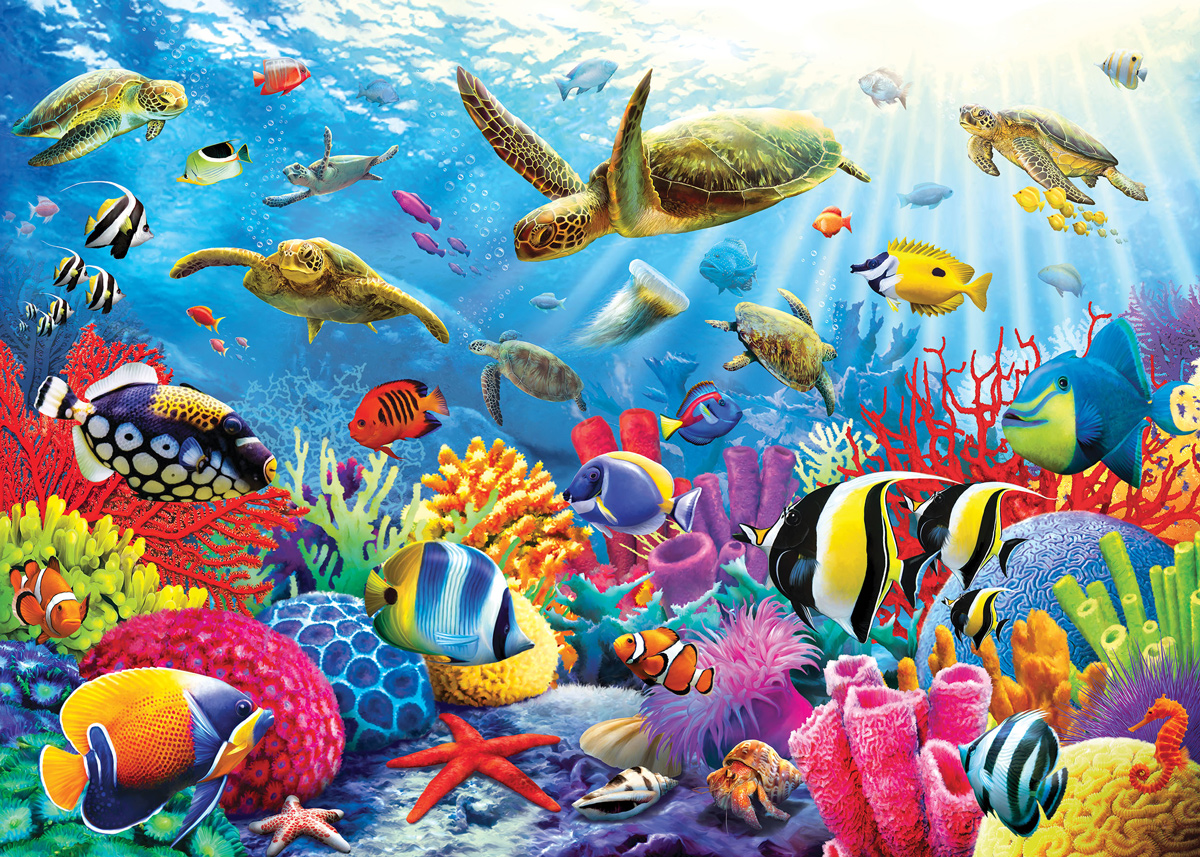 Ocean Beauty Sea Life Jigsaw Puzzle