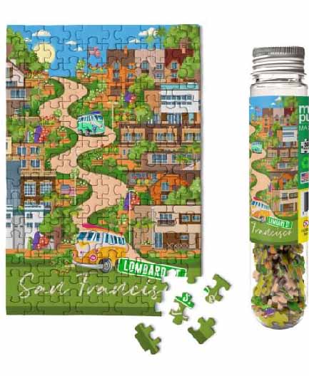 San Francisco Lombard Street  Travel Jigsaw Puzzle