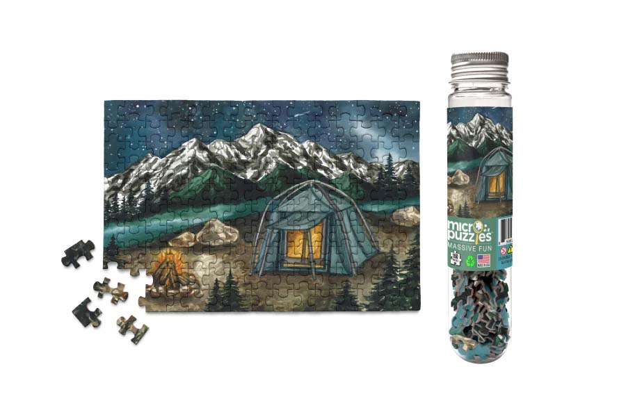 Camping in the Pacific Northwest Camping Jigsaw Puzzle