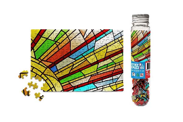Stained Glass Window  Around the House Jigsaw Puzzle