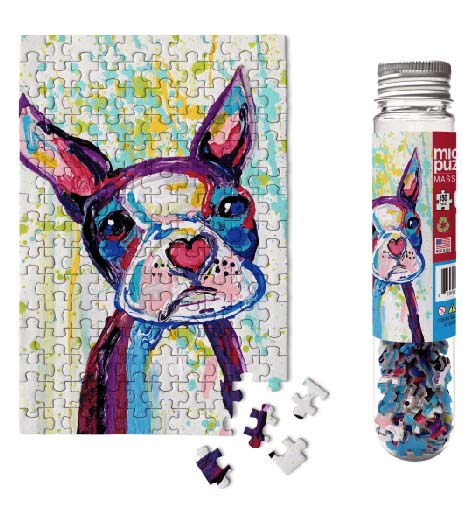 Heart Nose Ned Dogs Jigsaw Puzzle