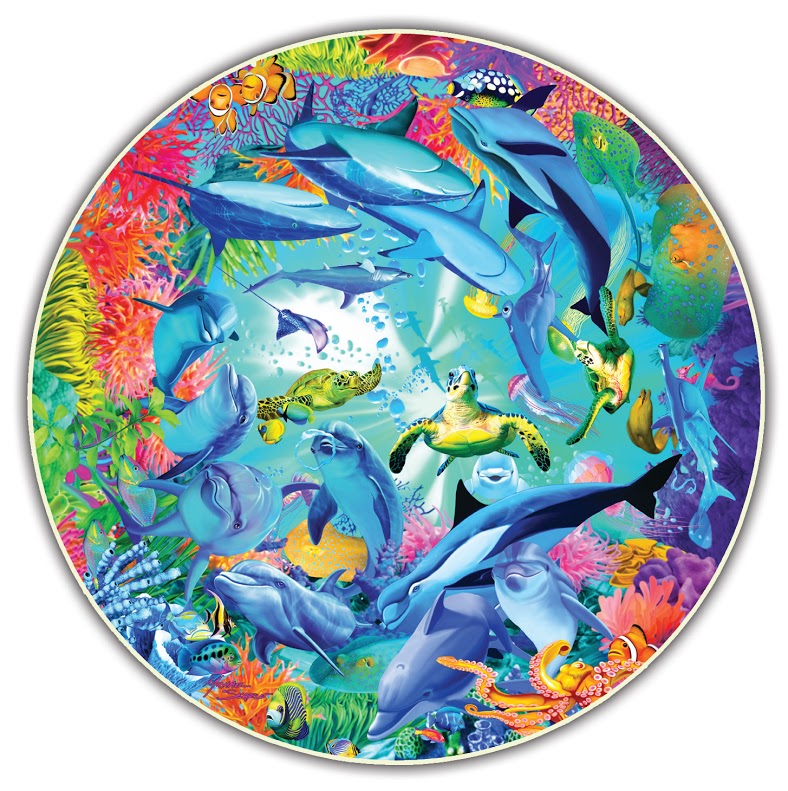 Salmon Fall Run Fish Jigsaw Puzzle By Indigenous Collection