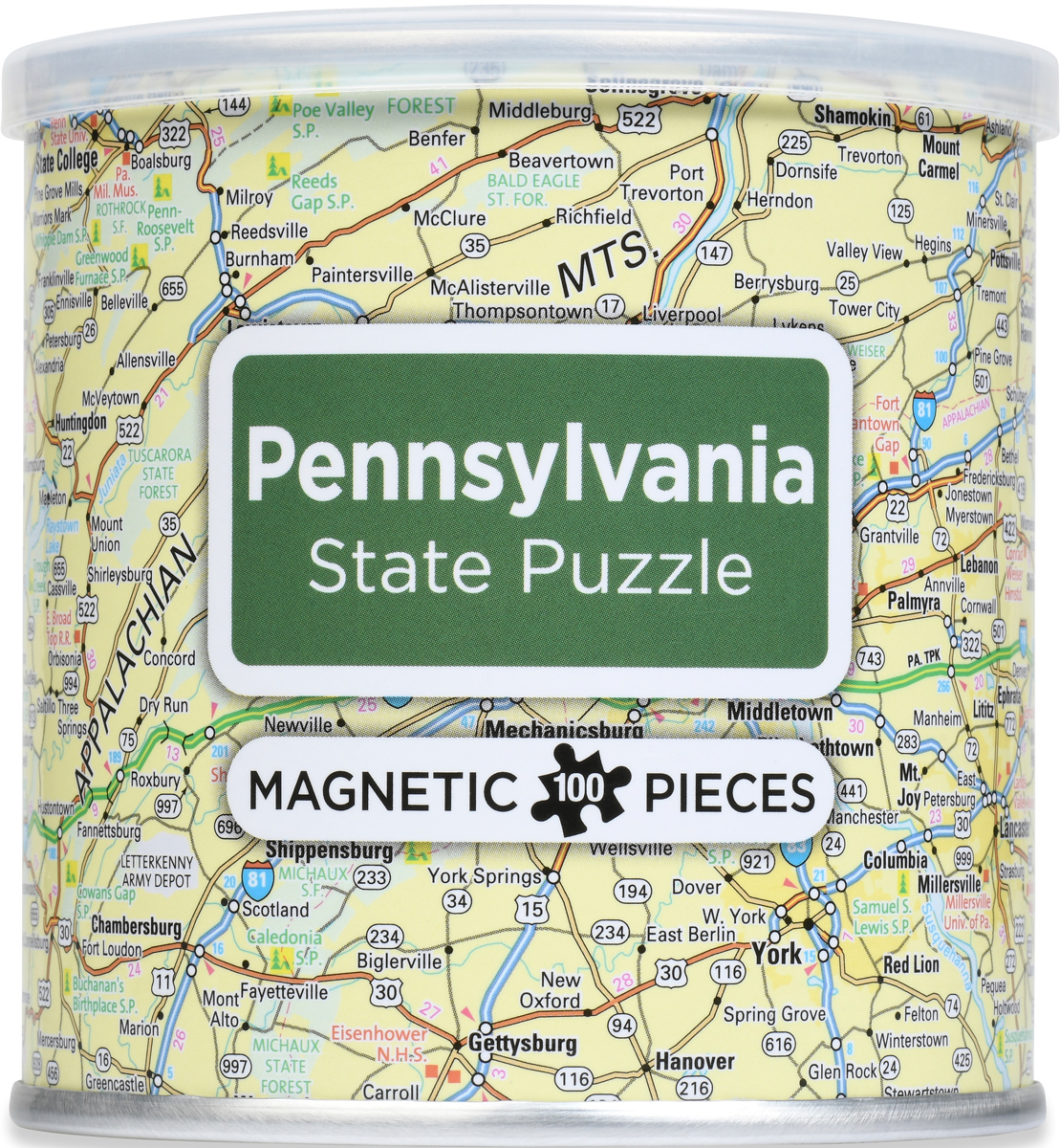 National Parks Map National Parks Children's Puzzles By MasterPieces