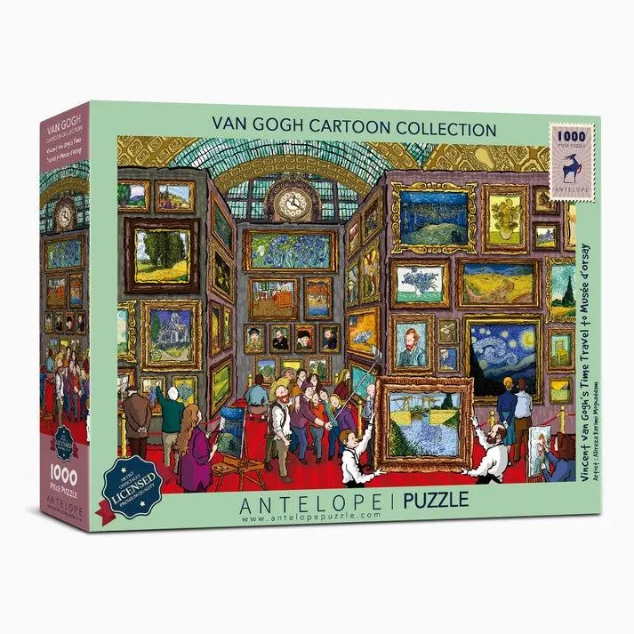 Van Gogh's Time Travel to Muse Da Orsay Fine Art