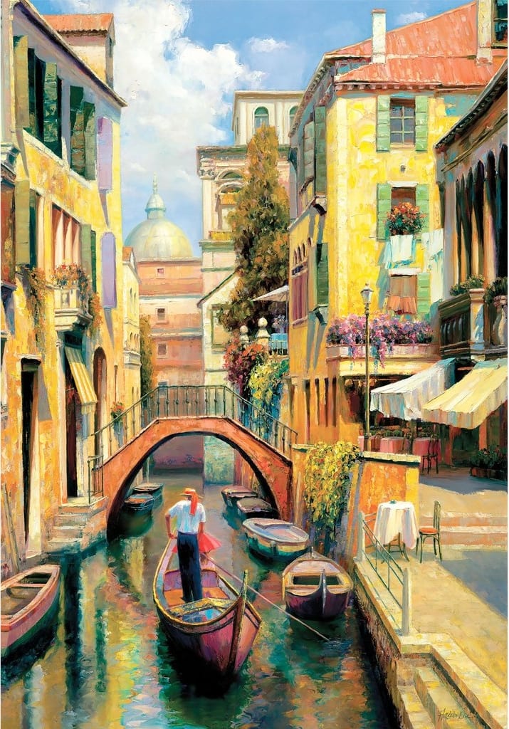 Sunday in Venice Boat