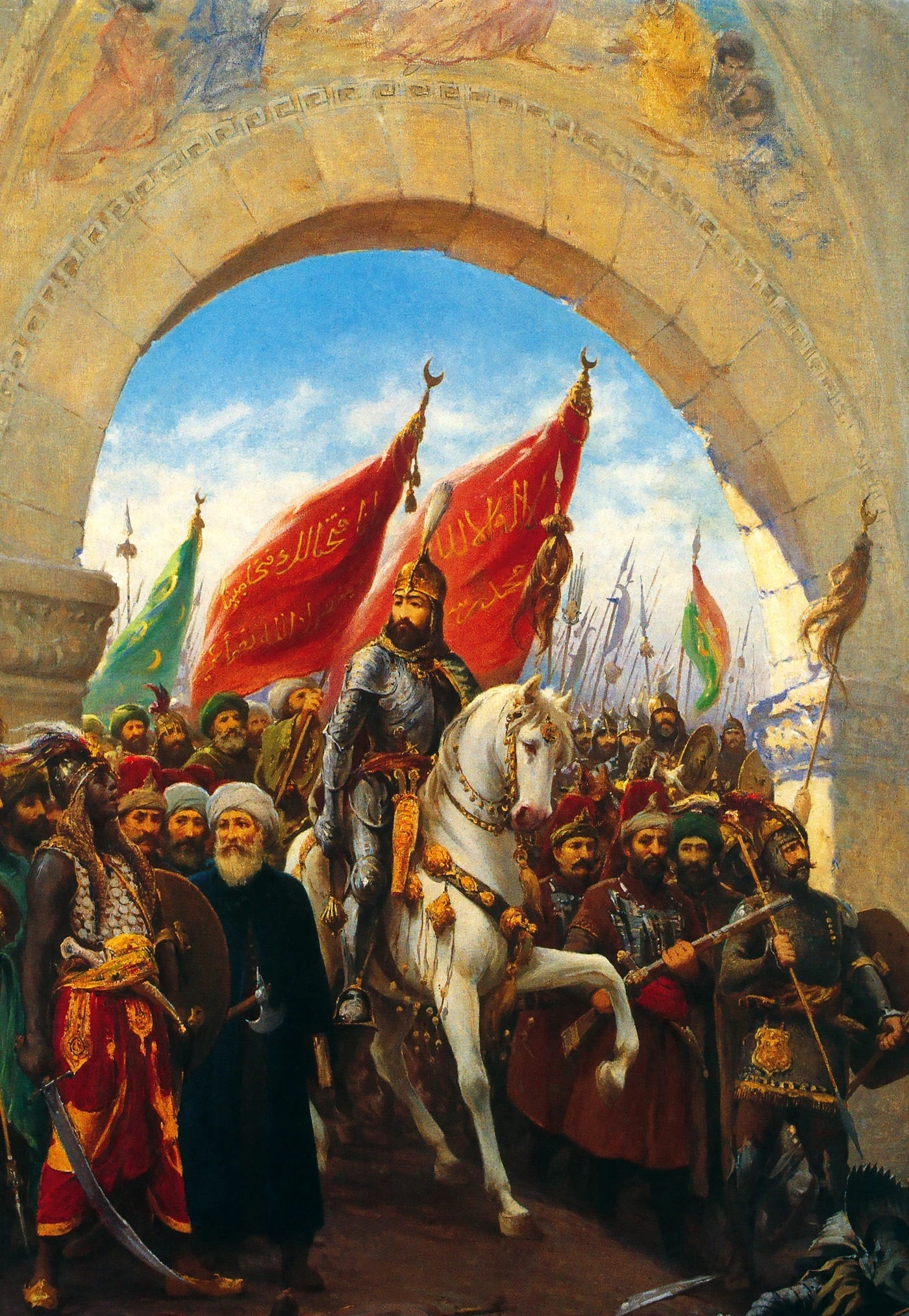 Entering Constantinople Fine Art