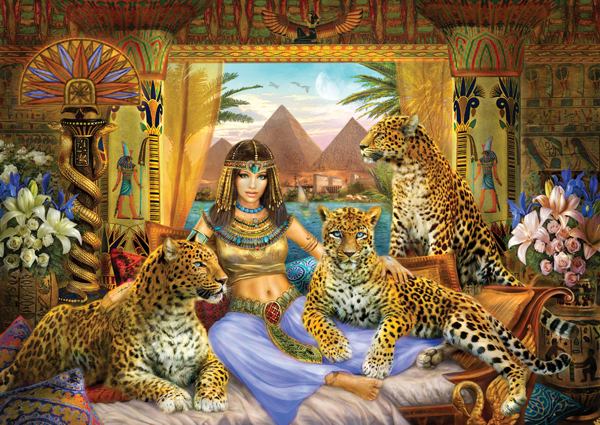 Egyptian Queen Famous People Jigsaw Puzzle
