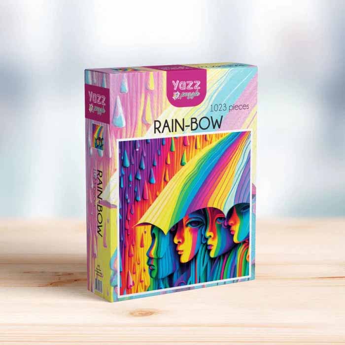 Rain-Bow People Jigsaw Puzzle