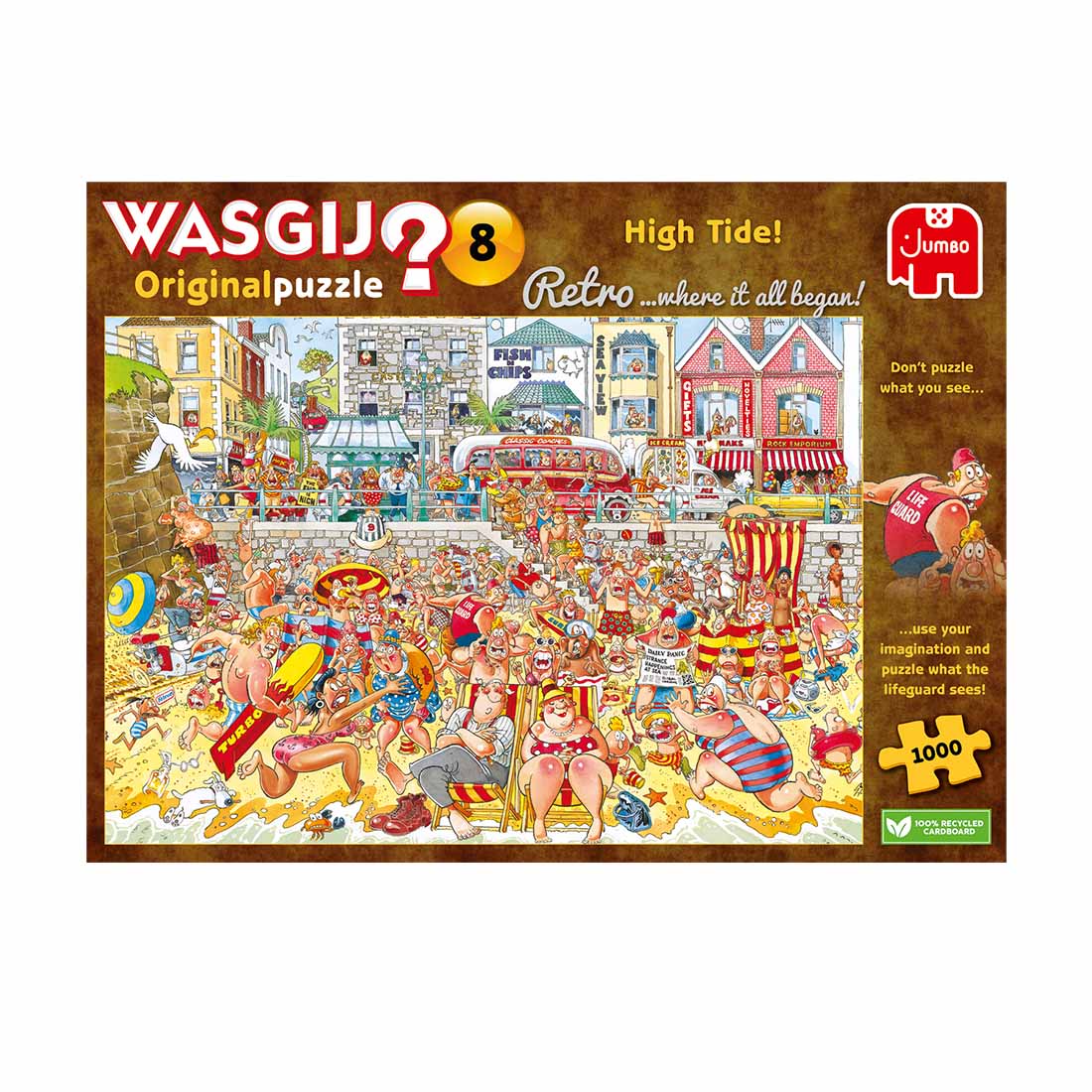 Wasgij Retro Original 8: High Tide! Nostalgic & Retro Jigsaw Puzzle