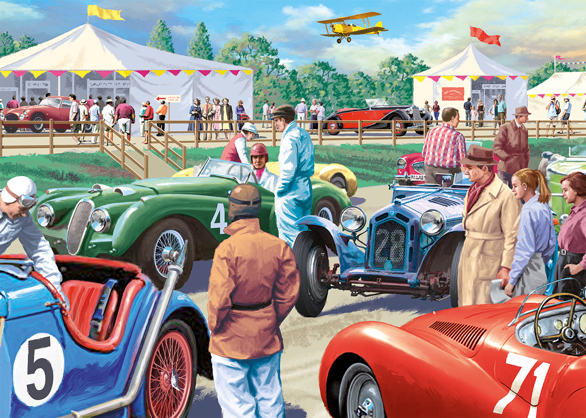 Drive In Nostalgic & Retro Jigsaw Puzzle By SunsOut