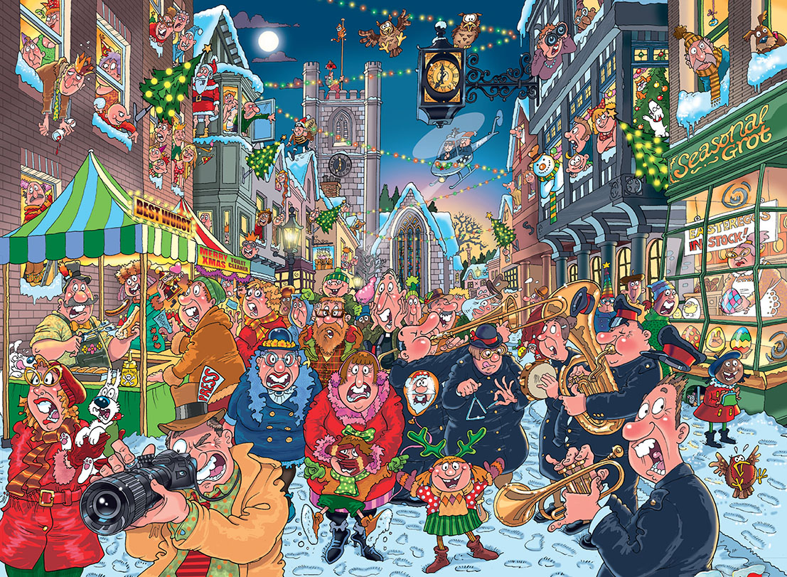 Memories of Christmas Christmas Jigsaw Puzzle By Vermont Christmas Company