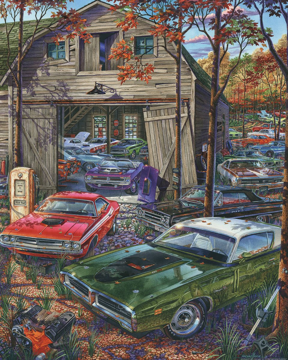 Cars on the Farm Fall