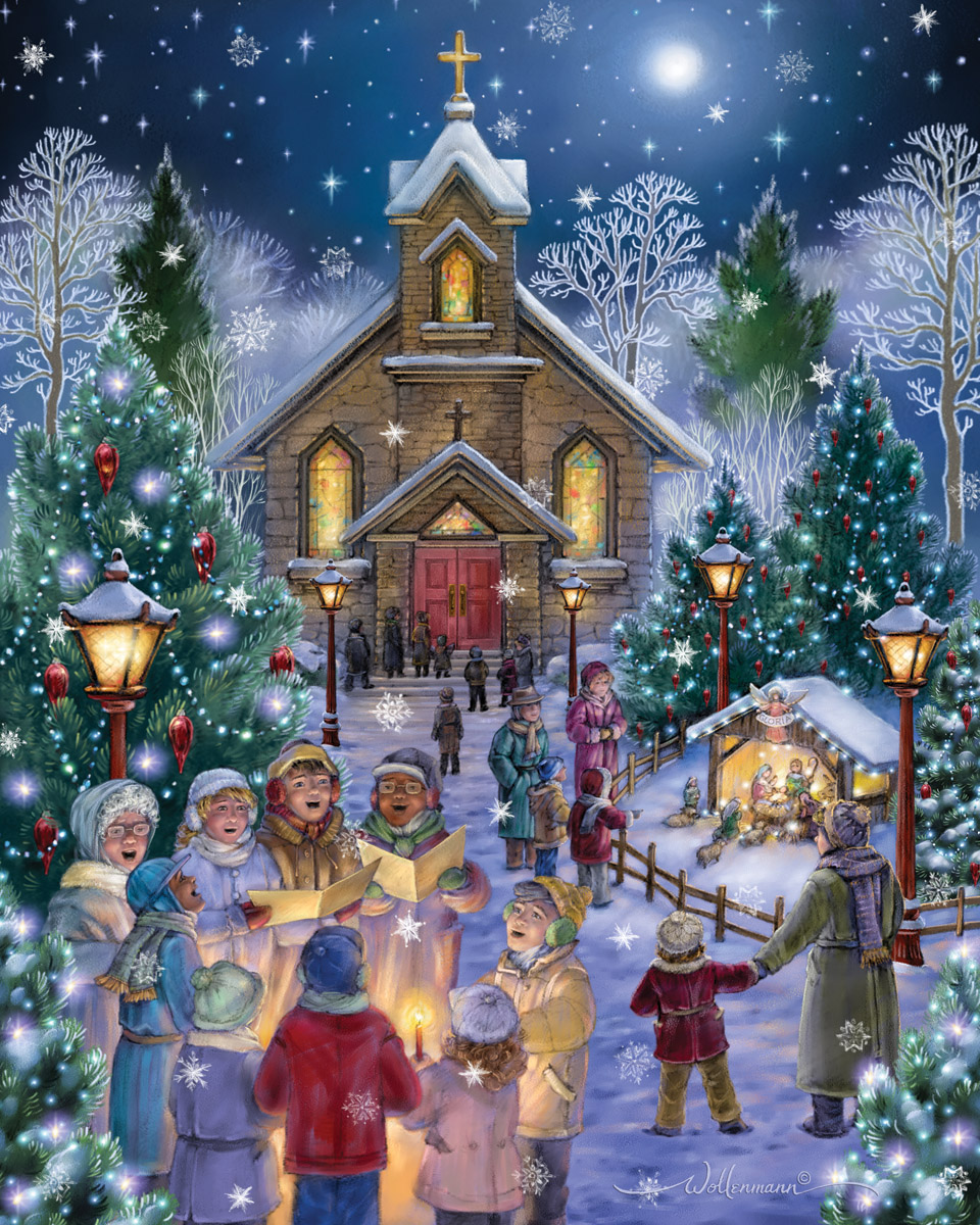 Midnight Mass - Scratch and Dent Christmas Jigsaw Puzzle