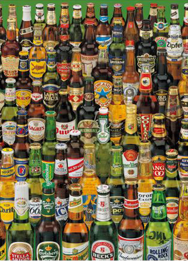 Beer  Collection Drinks & Adult Beverage Jigsaw Puzzle