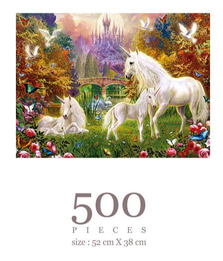 Puzzle deals Life The Castle Unicorns Tokyo 1000 Piece Jigsaw Puzzle