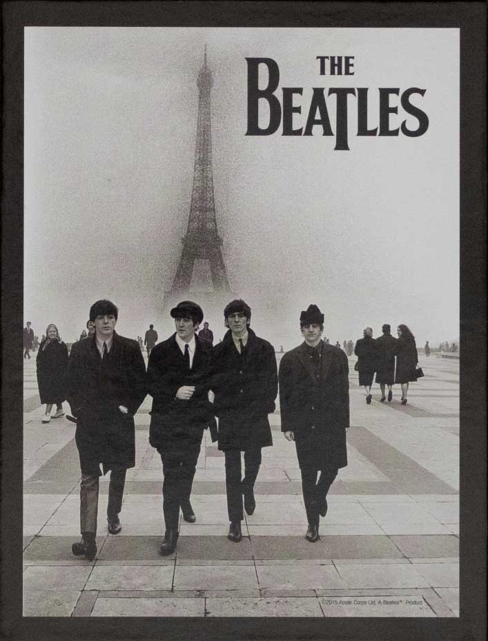 The Beatles In Paris Famous People Jigsaw Puzzle