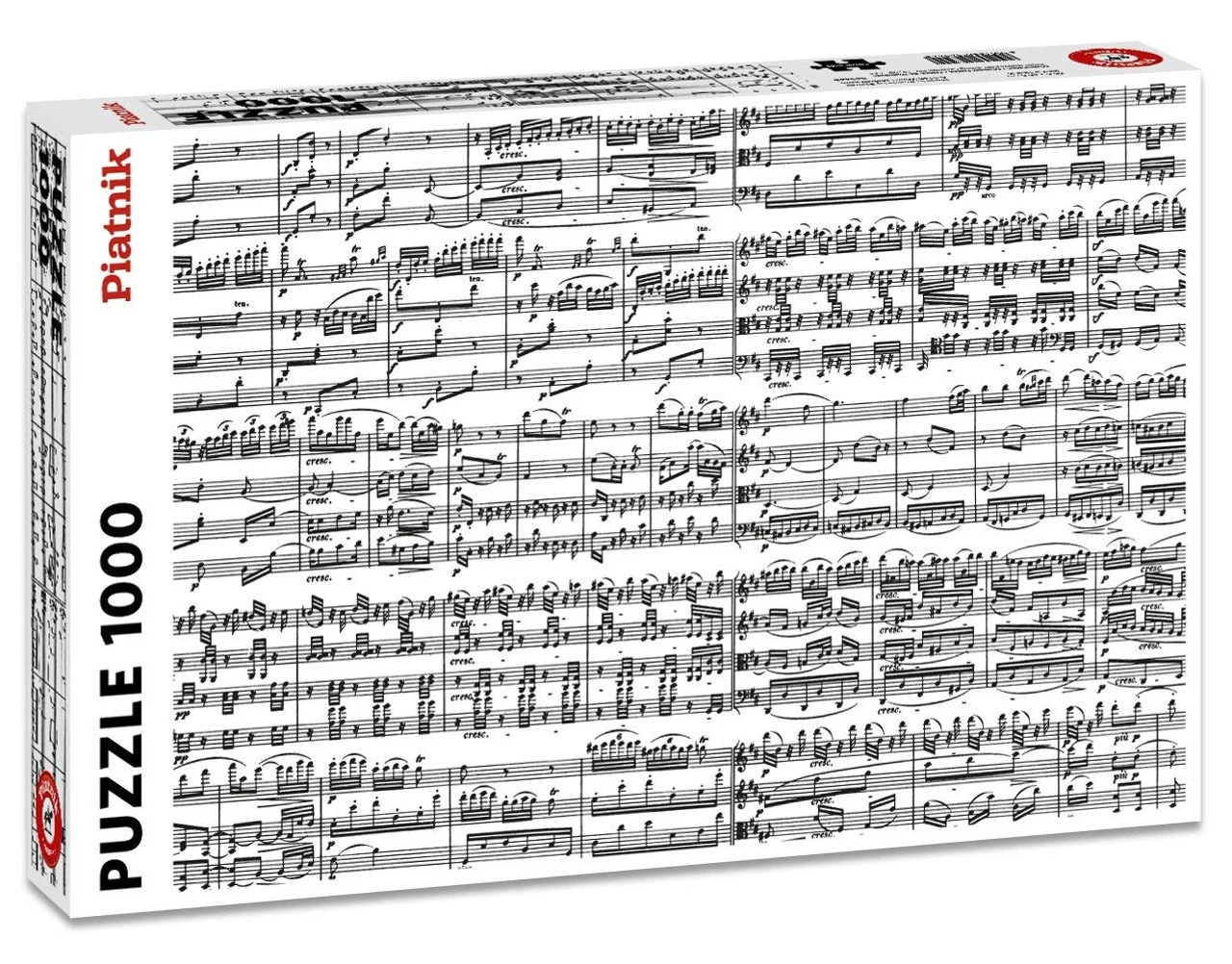 Musical Notes - 1000 Piece Jigsaw Puzzle by Piatnik | Puzzle