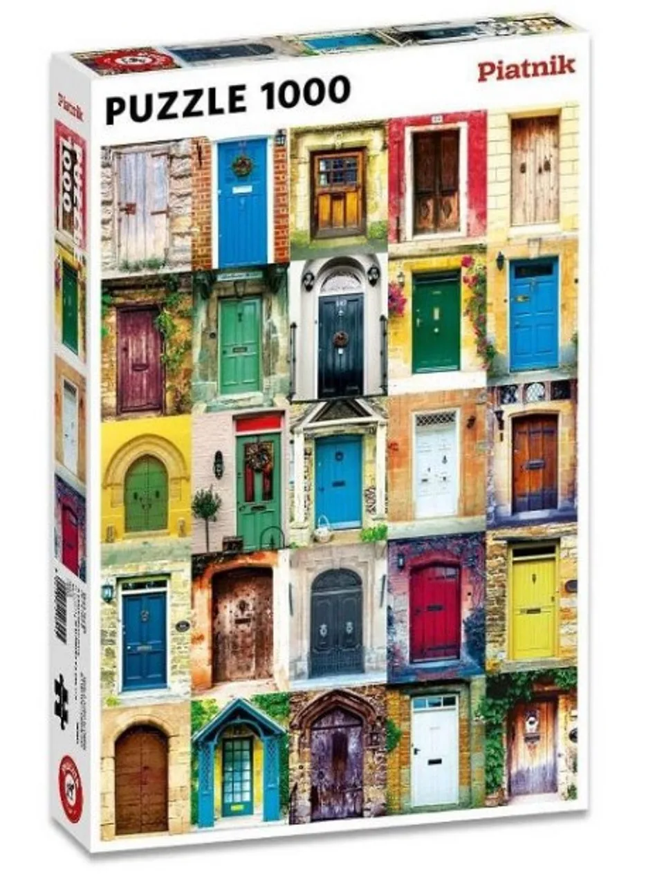 Doors - 1000 Piece Jigsaw Puzzle by Piatnik | Puzzle Warehouse