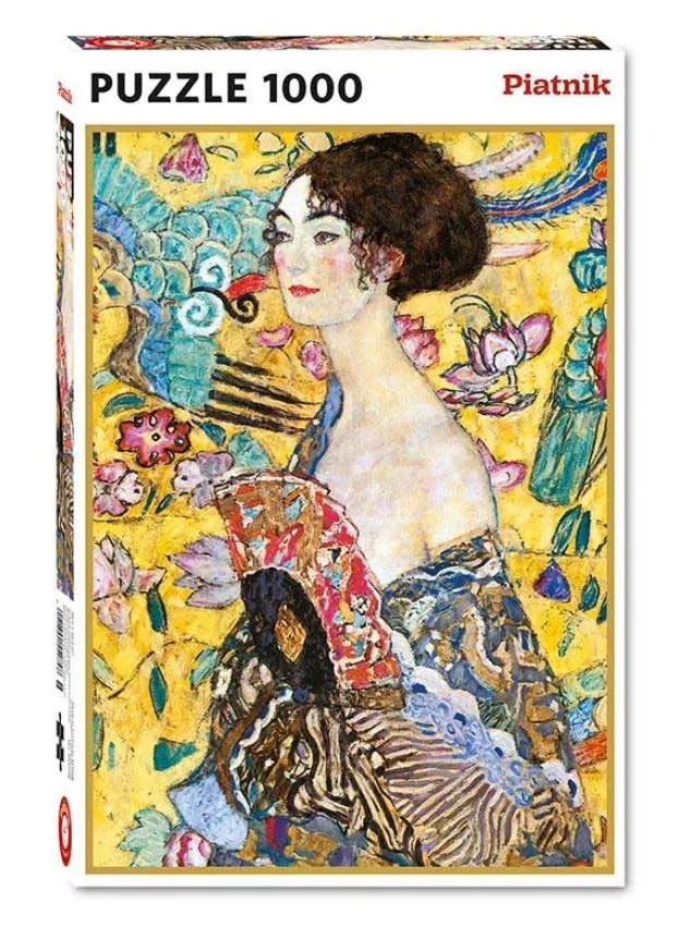Lady with a fan Fine Art
