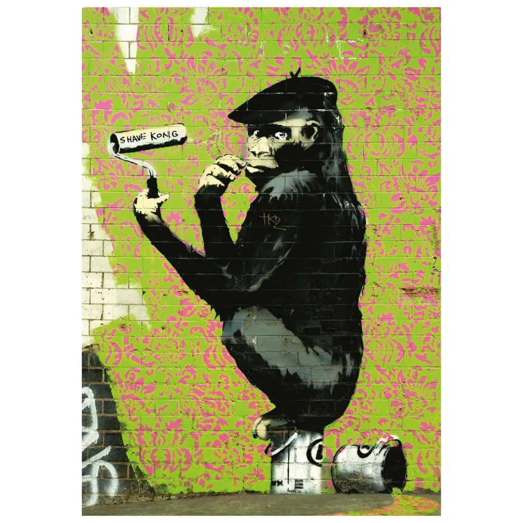 Banksy Roller Chimp Contemporary & Modern Art