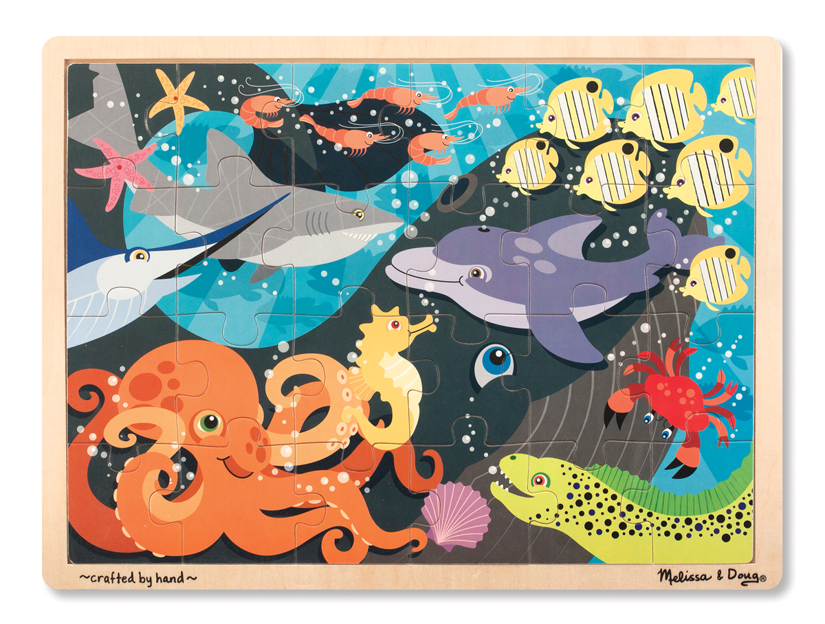 Melissa and doug under the sea puzzle on sale