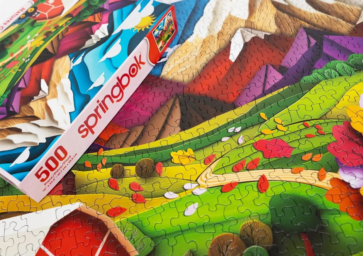 Nature's Collage Mountain
