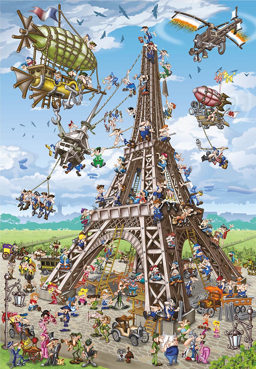 Eiffel Tower Landmarks & Monuments Jigsaw Puzzle