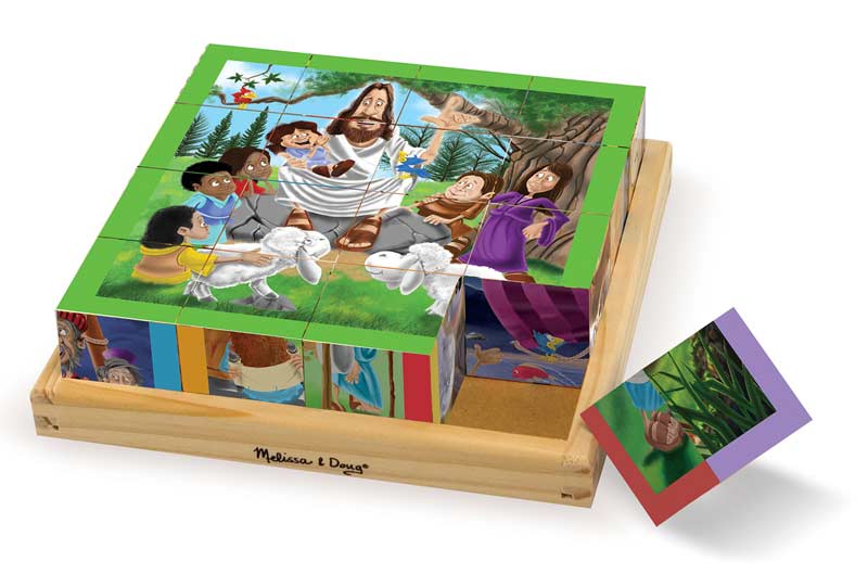 New Testament Cube Puzzle - Scratch and Dent Religious Jigsaw Puzzle
