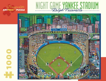Night Game - Yankee Stadium Sports Jigsaw Puzzle