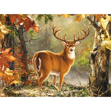 Whitetail - Scratch and Dent Forest Animal Jigsaw Puzzle