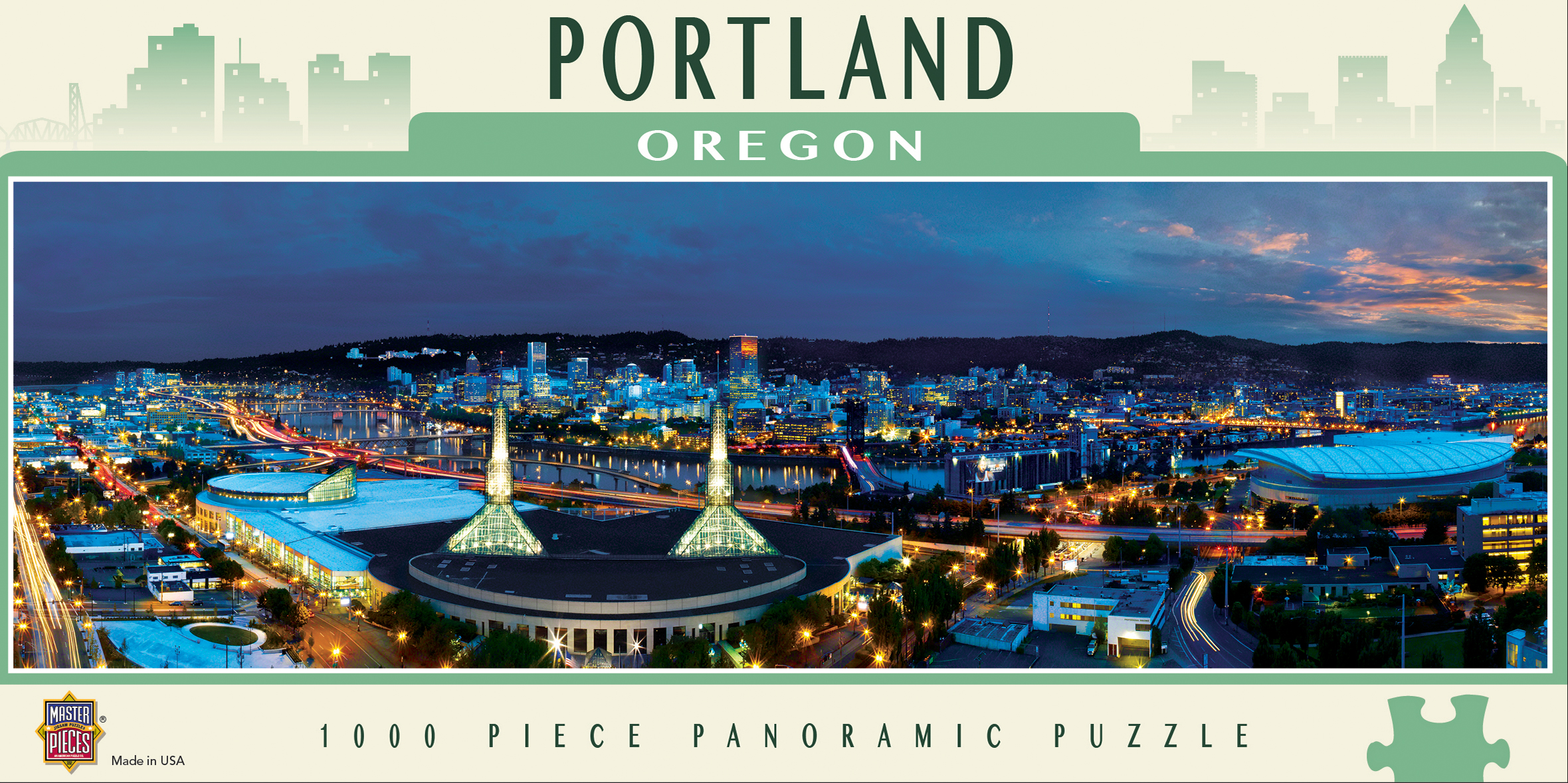 Portland - Scratch and Dent Landmarks & Monuments Jigsaw Puzzle