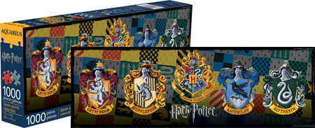 Harry Potter - Crests Slim Puzzle Movies & TV Jigsaw Puzzle