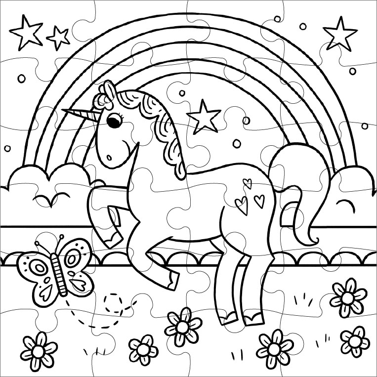 Prancing Unicorns Unicorn Children's Puzzles By Ravensburger