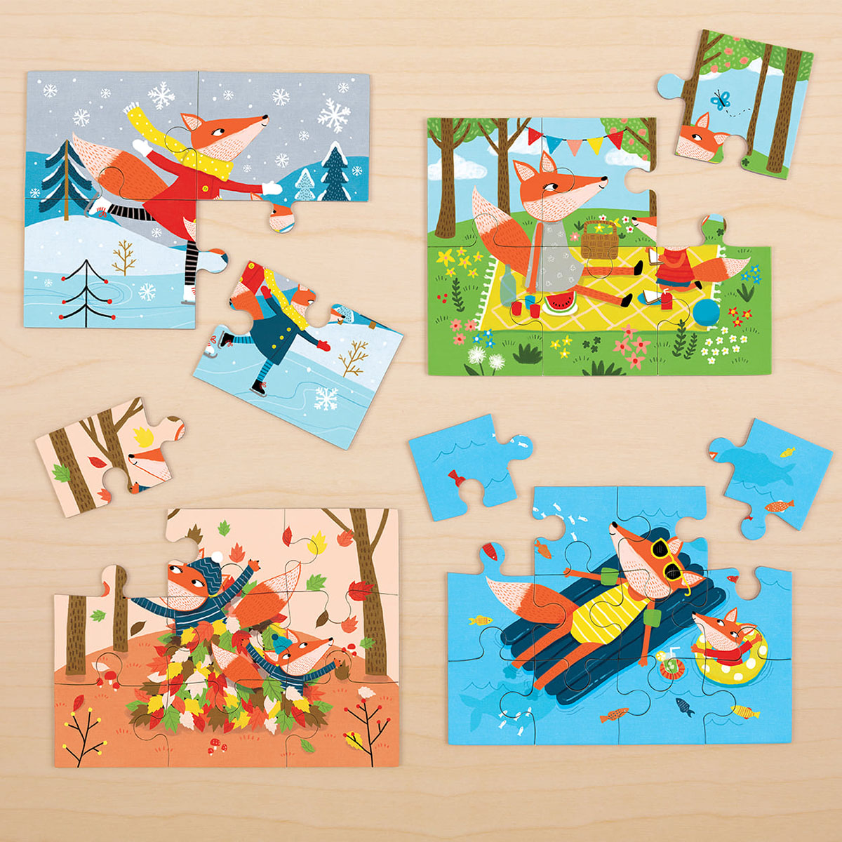 Four Seasons - Scratch and Dent Fall Jigsaw Puzzle