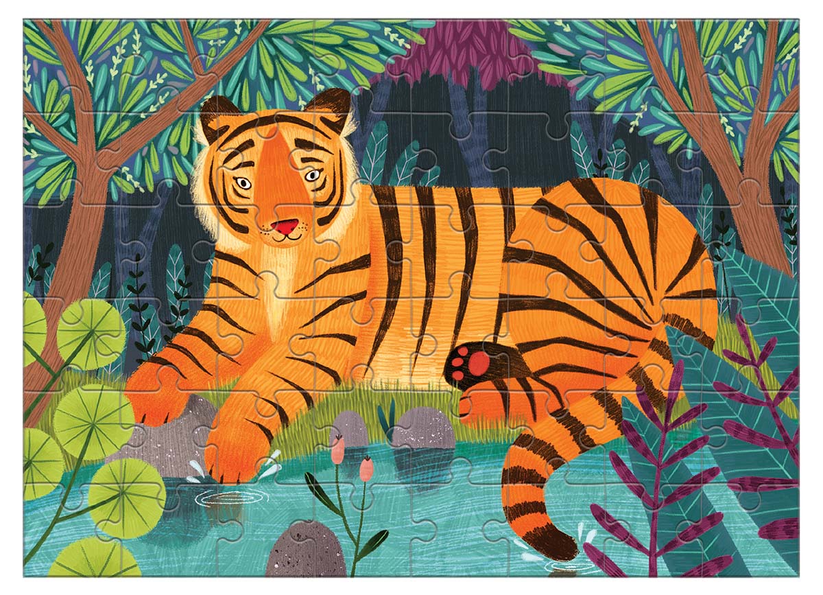 Bengal Tiger - Scratch and Dent Jungle Animals Jigsaw Puzzle