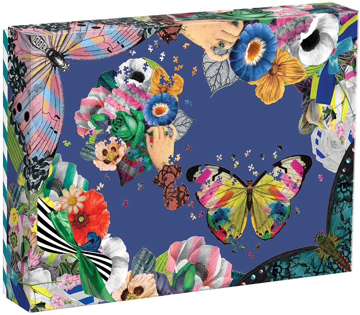 Christian Lacroix Heritage Collection Frivolités Butterflies and Insects Shaped Puzzle