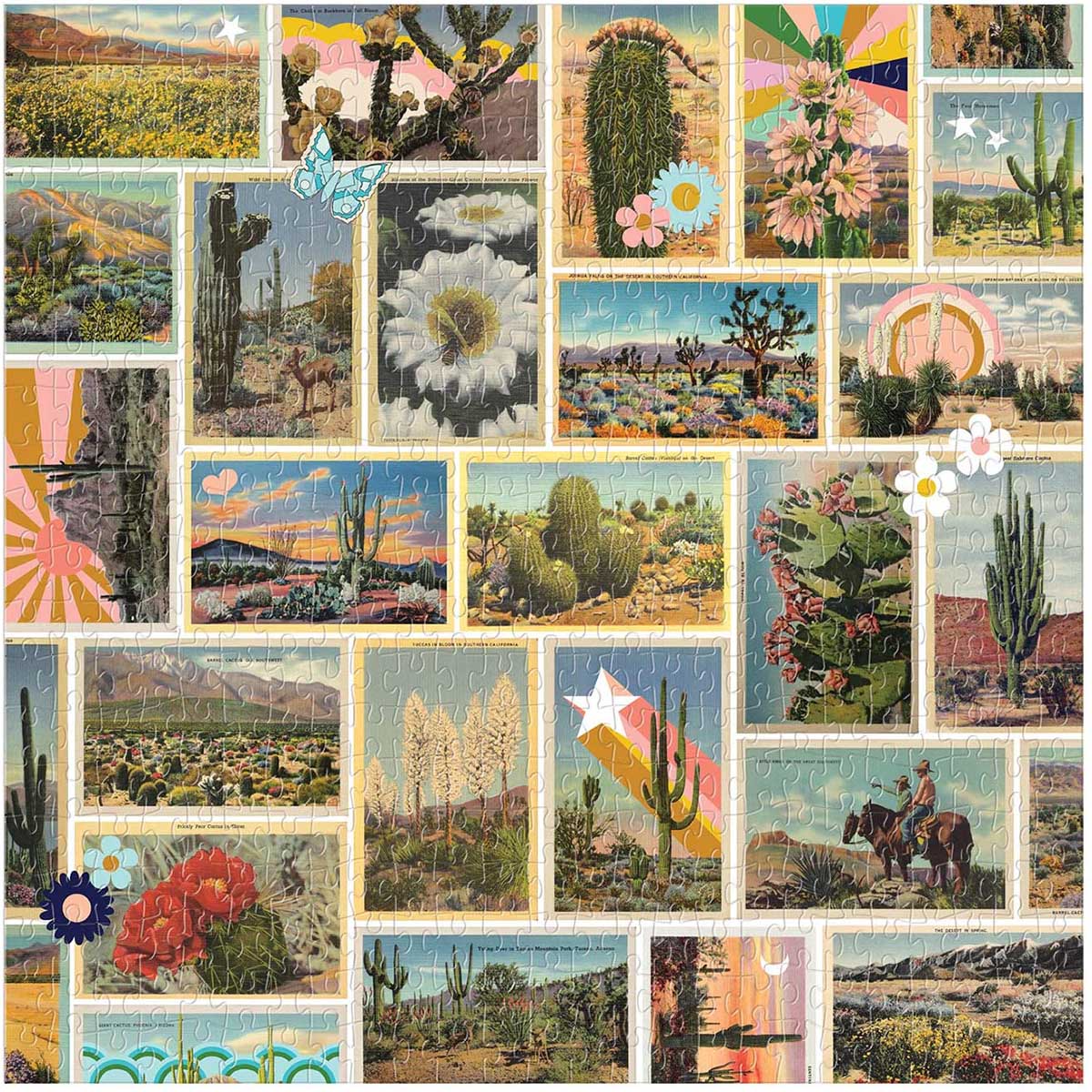 Painted Desert Landscape Jigsaw Puzzle