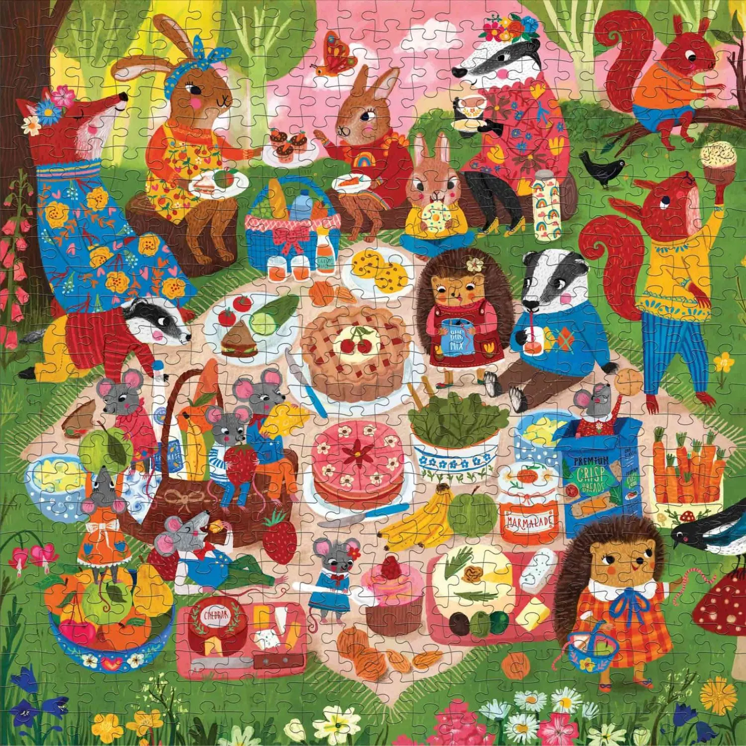Woodland Picnic - Scratch and Dent Animals