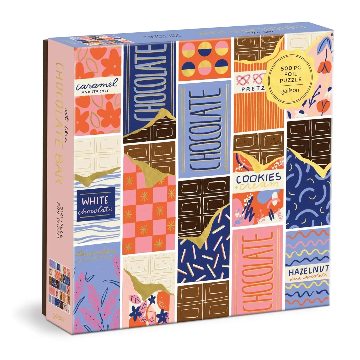 At the Chocolate Bar Collage