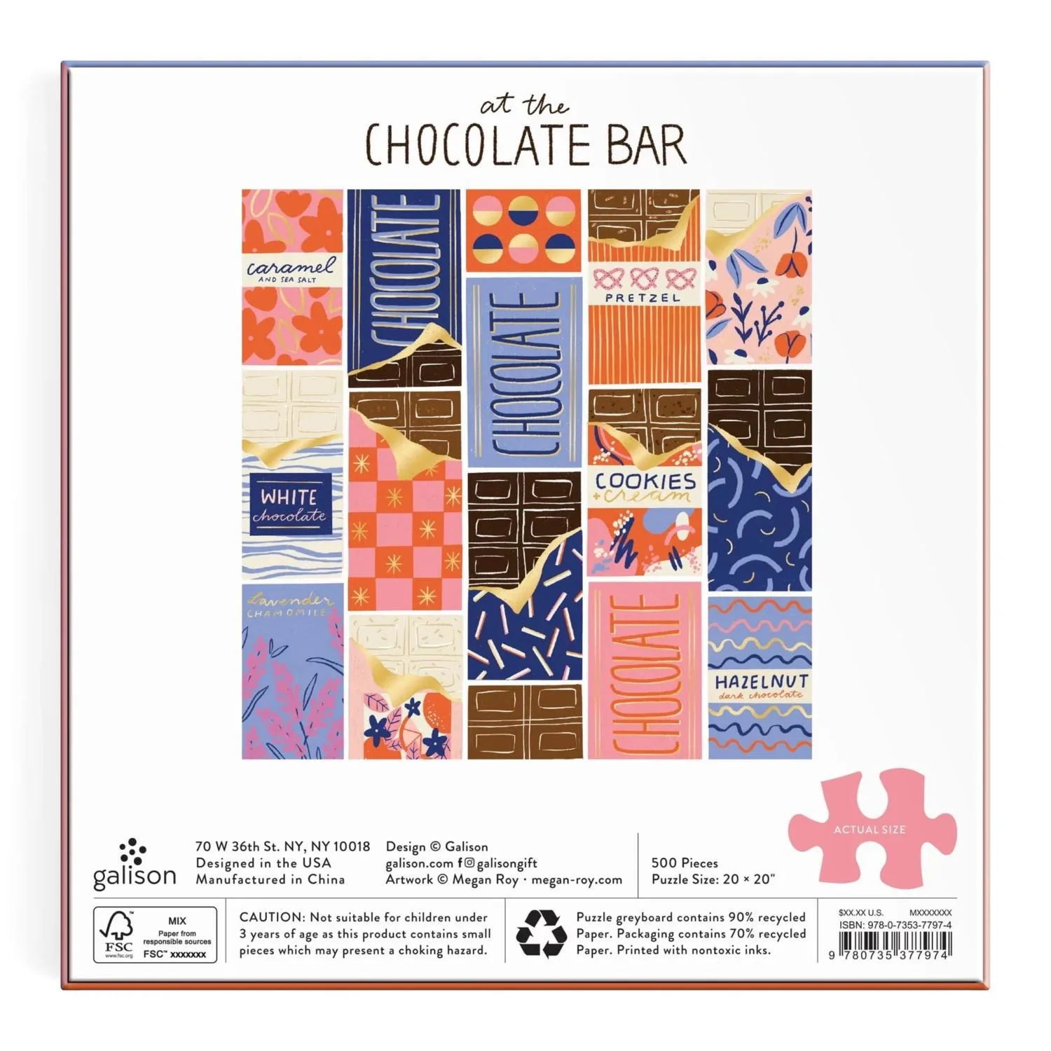At the Chocolate Bar Collage
