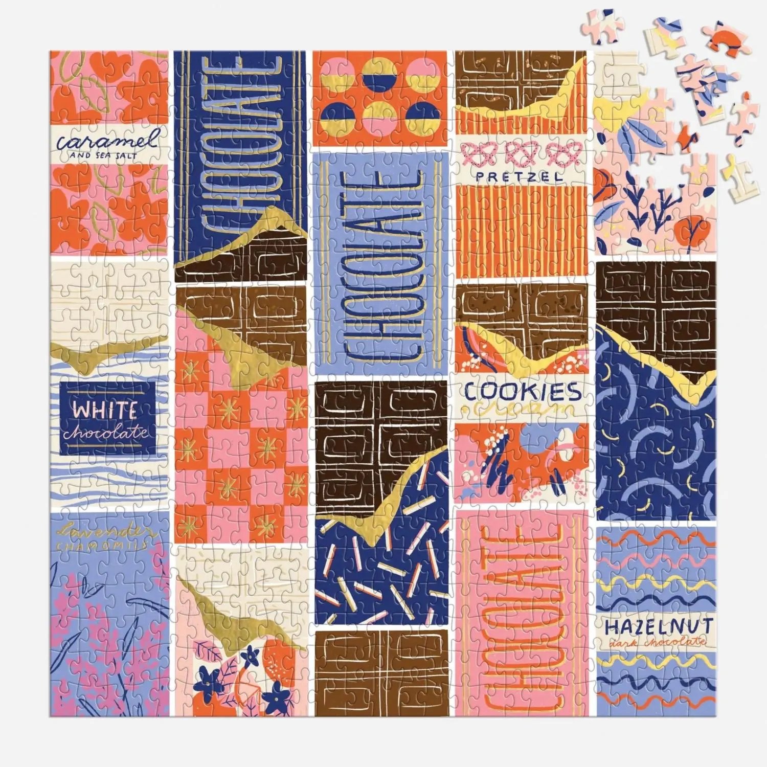 At the Chocolate Bar Collage
