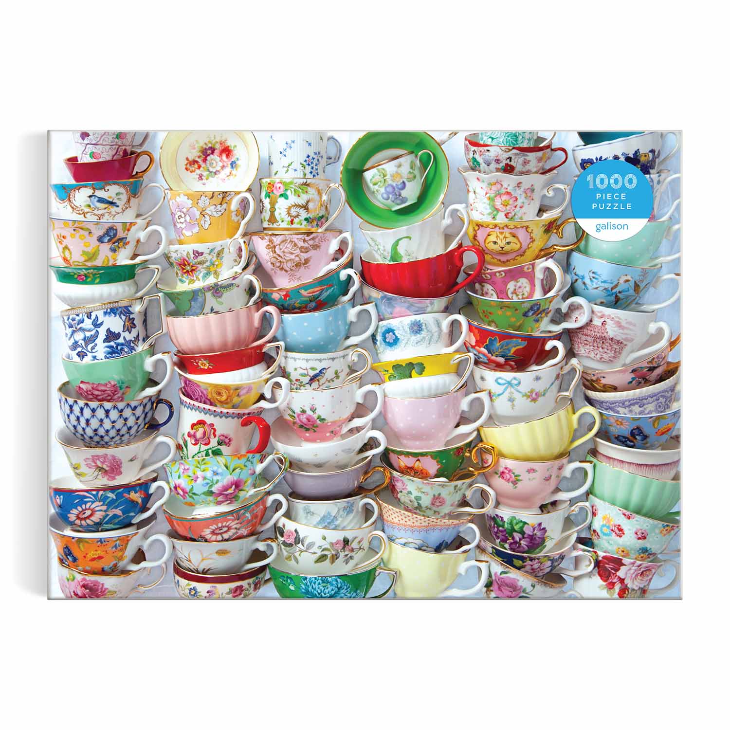 Teacups Collage Jigsaw Puzzle