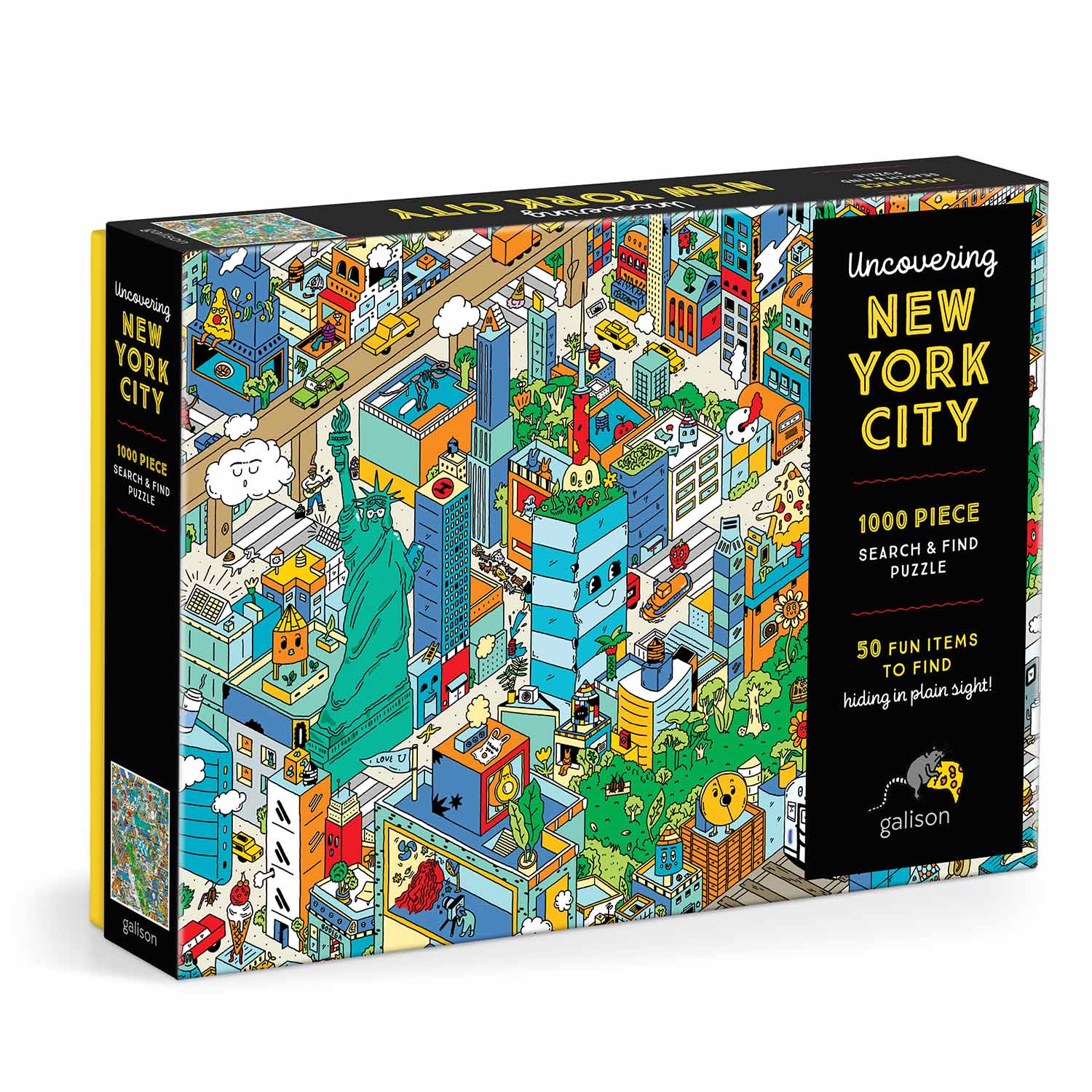 Uncovering New York City Search and Find , 1000 Pieces, Galison